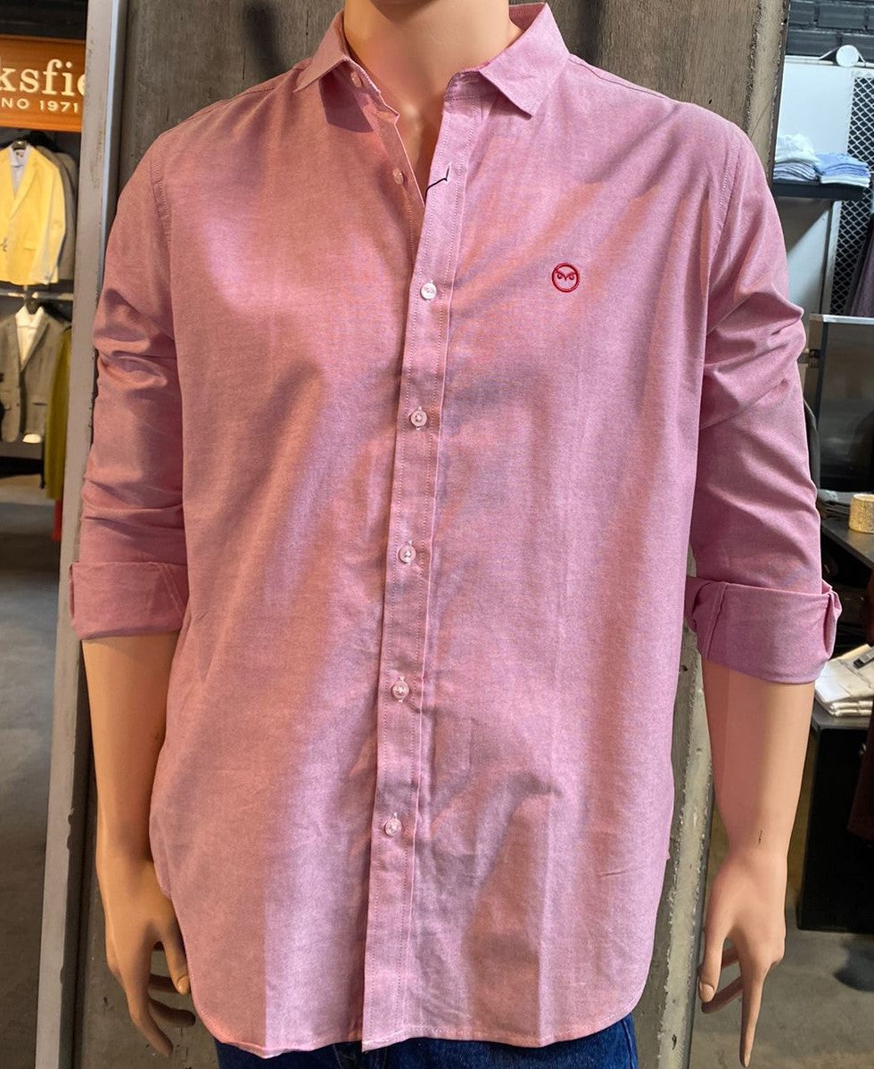 Camisa manga larga Oxford