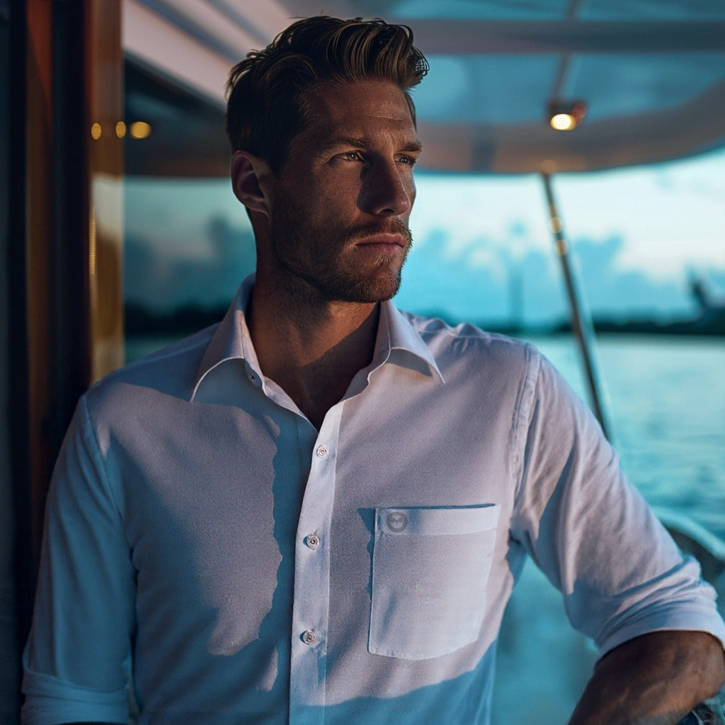 Camisa manga larga Oxford