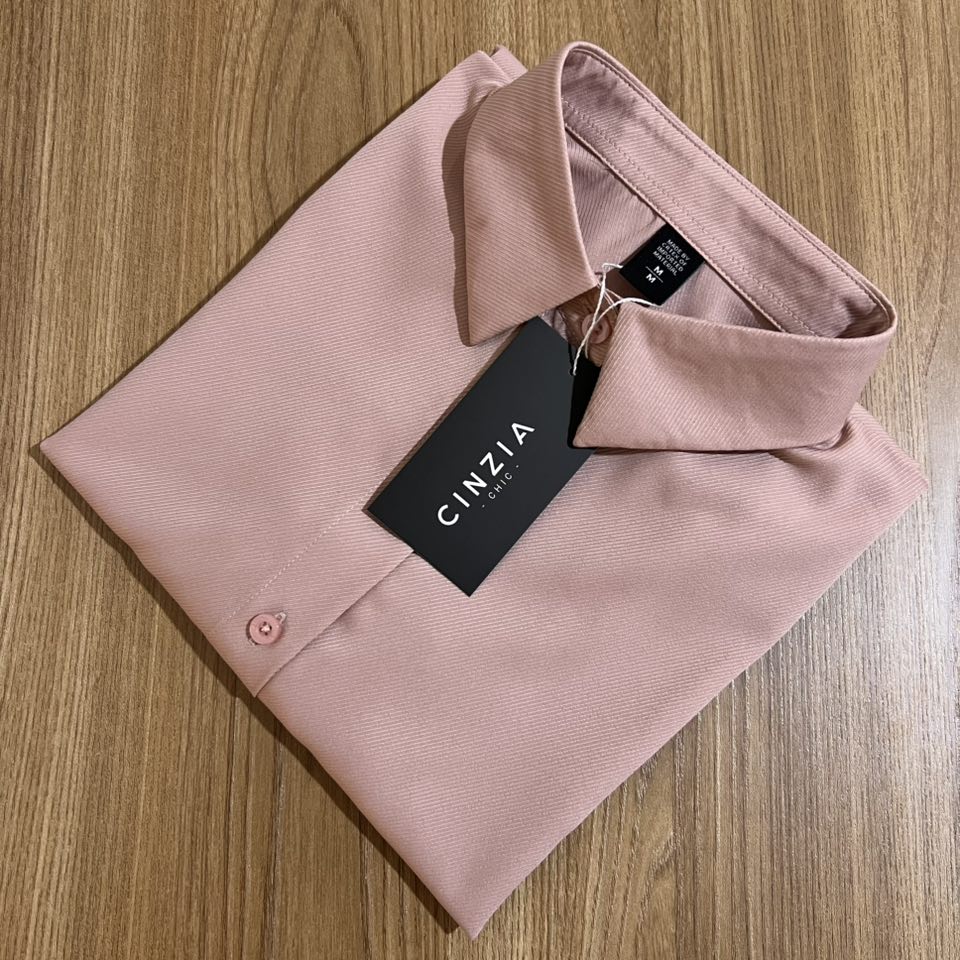 Camisa texturizada