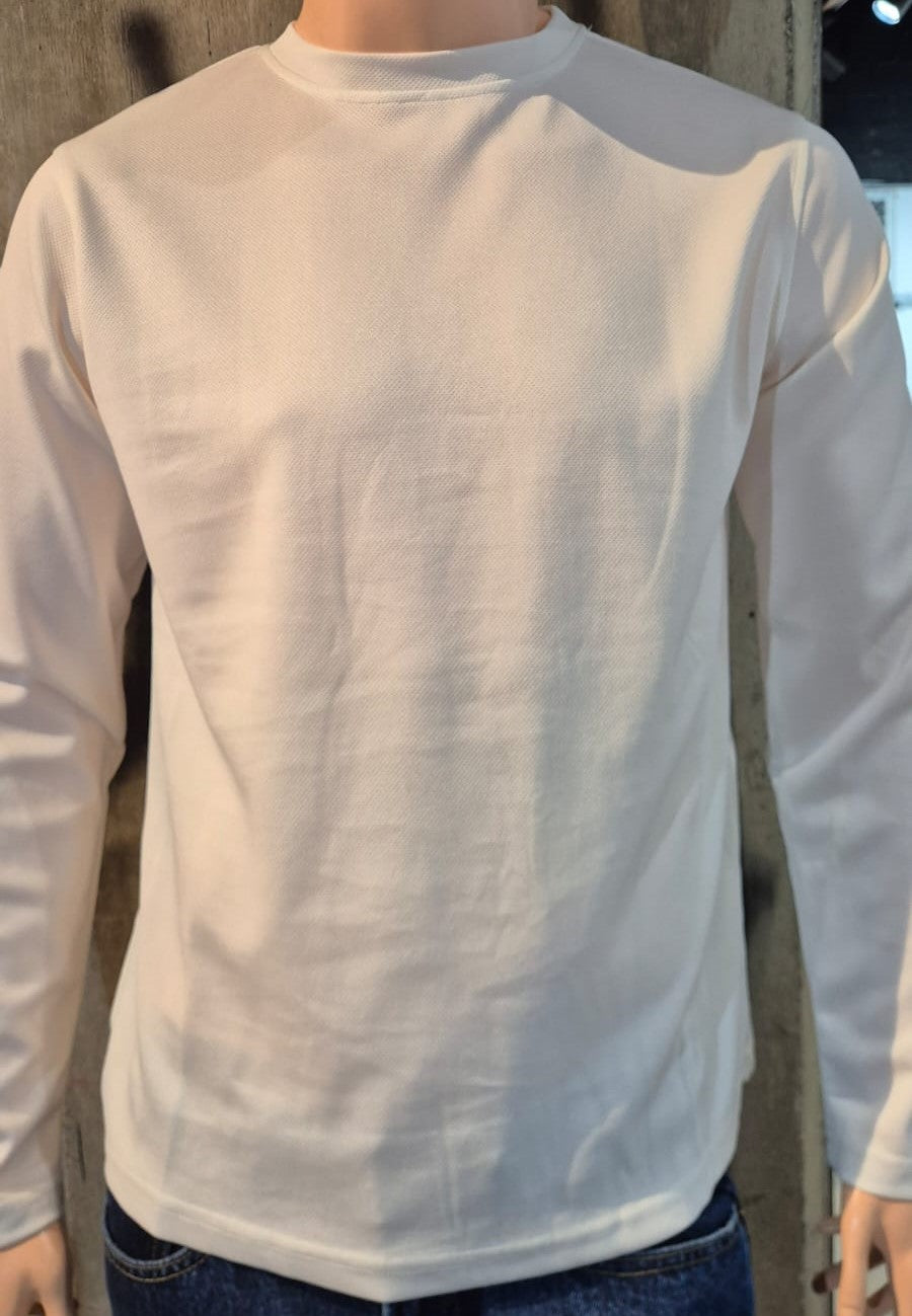 Polera deportiva manga larga